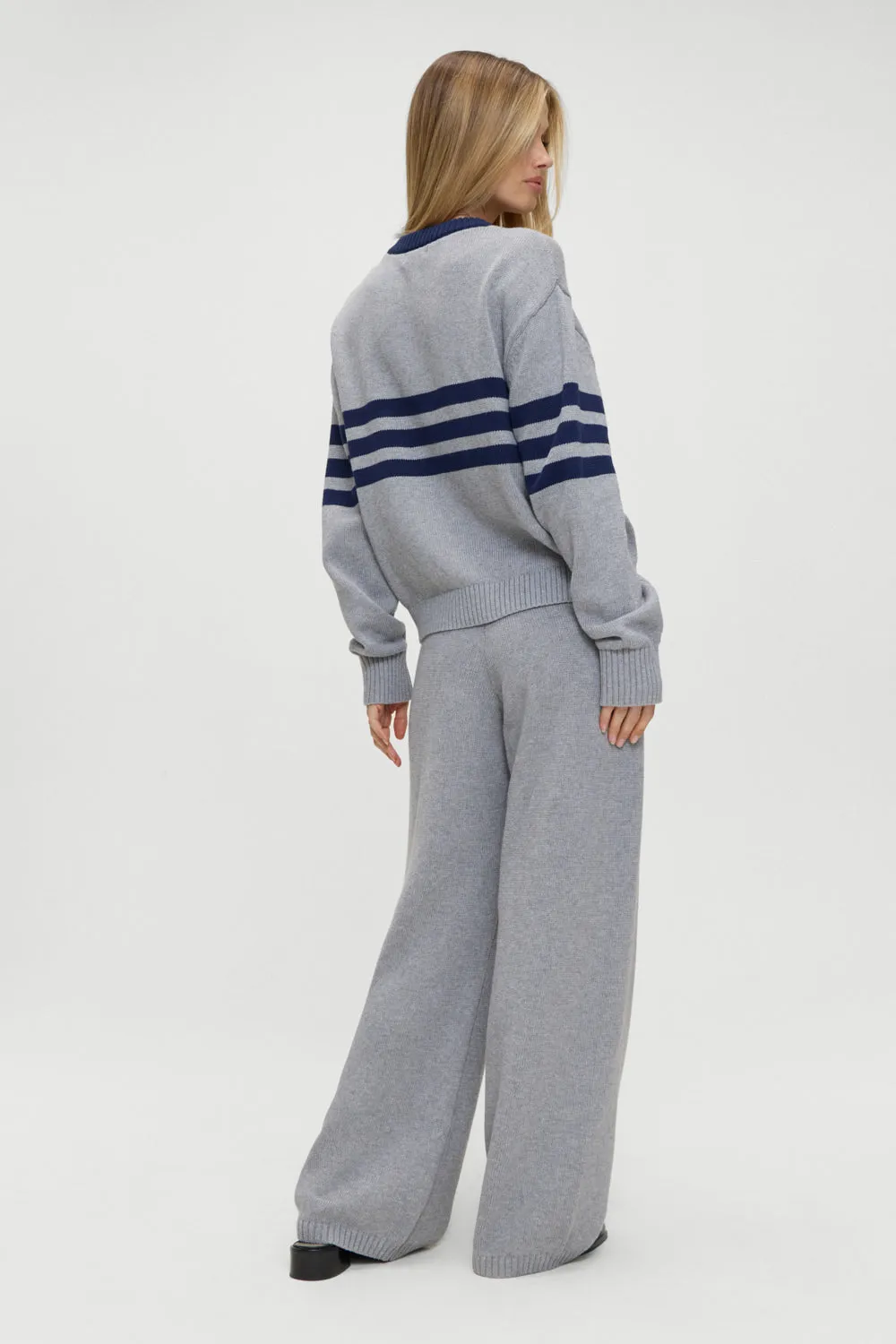 Kip Oversized Crewneck Sweater - Rain Cloud sold by Frankie's Bikinis product image thumbnail 2