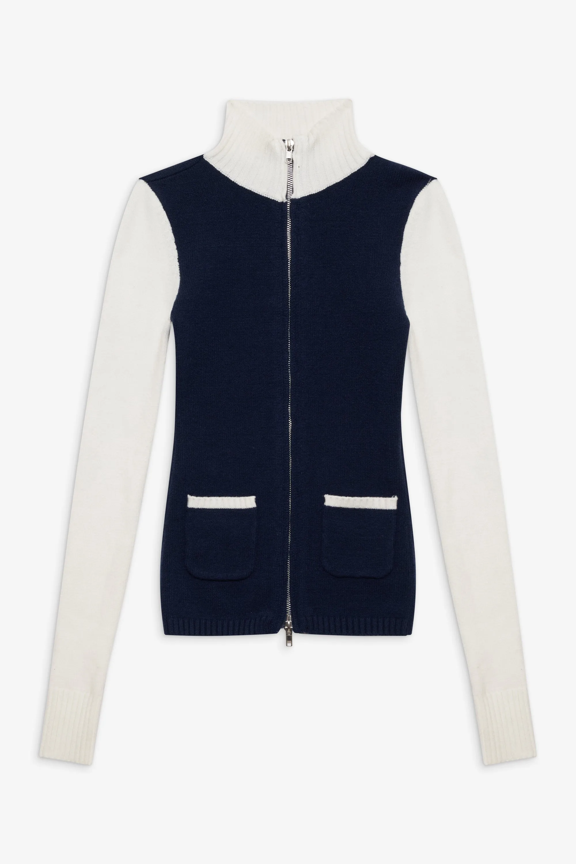 Carter Zip Up Knit Sweater - Starlight sold by Frankie's Bikinis product image thumbnail 3