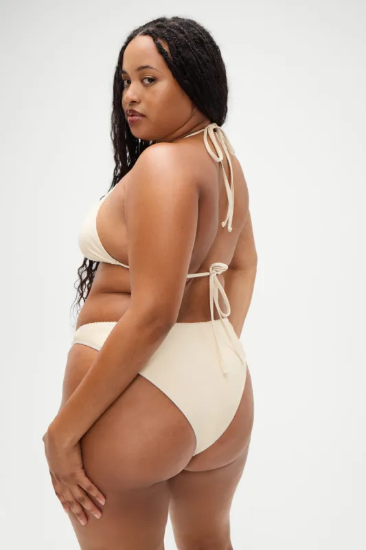 Dove Classic Bikini Bottom - Sand Castle sold by Frankie's Bikinis