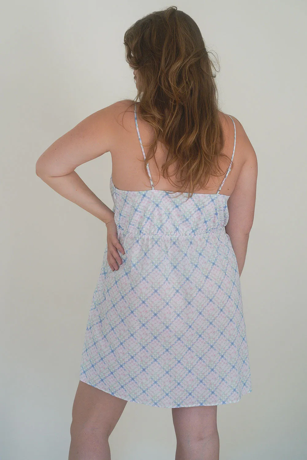 Airy Poplin Mini Dress - Cottage Meadow sold by Frankie's Bikinis product image thumbnail 4