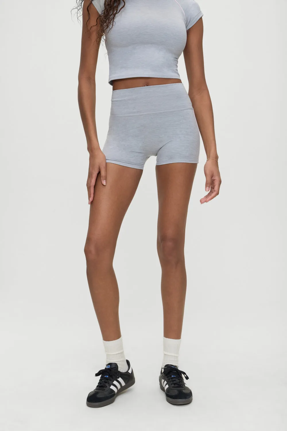 Track Star Yoga Shorts - Sunset Match sold by Frankie's Bikinis product image thumbnail 3