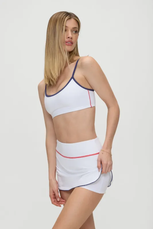 Court Mini Tennis Skort - Team Colors sold by Frankie's Bikinis