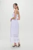 Empress Strapless Smocked Maxi Dress - White sold by Frankie's Bikinis