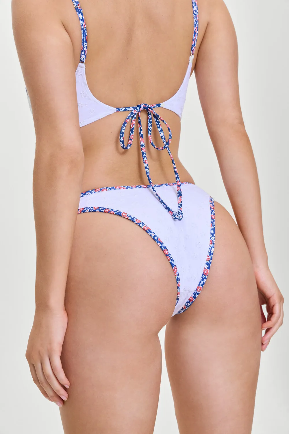 Dove Bikini Bottom - Garden Eyelet sold by Frankie's Bikinis product image thumbnail 2
