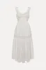 Eden Ruffle Maxi Dress - White sold by Frankie's Bikinis