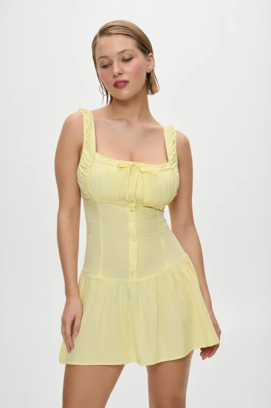 Christa Mini Dress - Sunflower sold by Frankie's Bikinis