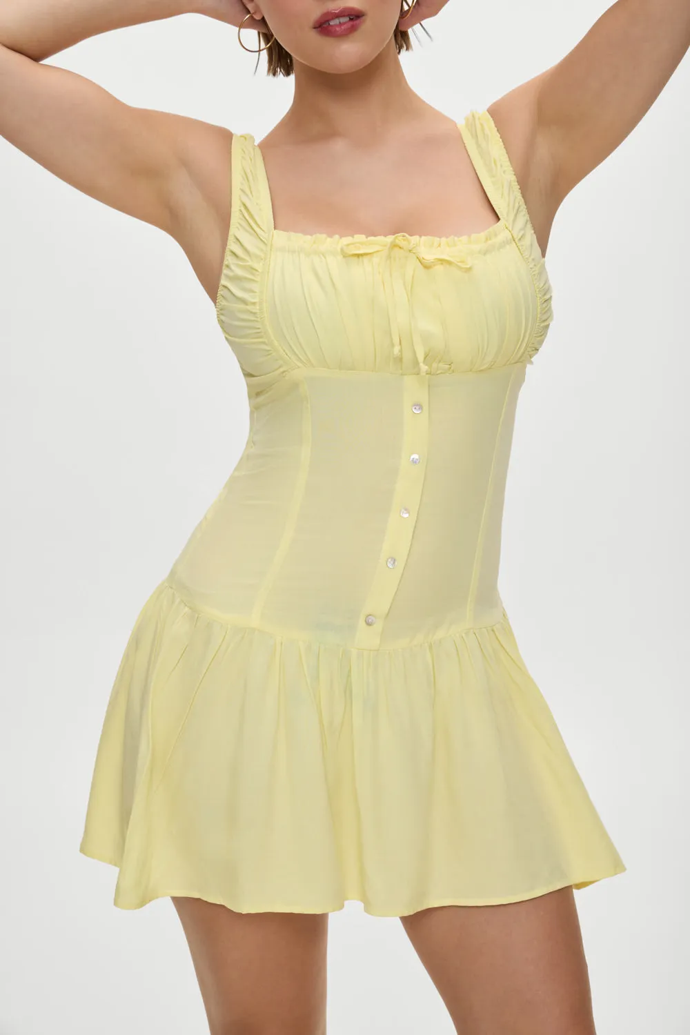 Christa Mini Dress - Sunflower sold by Frankie's Bikinis product image thumbnail 2