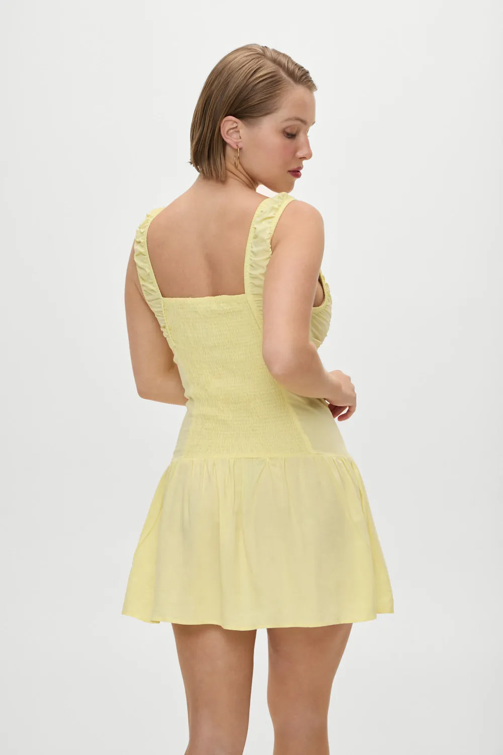 Christa Mini Dress - Sunflower sold by Frankie's Bikinis product image thumbnail 3