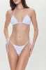 Divine Skimpy String Bikini Bottom - Optic White sold by Frankie's Bikinis