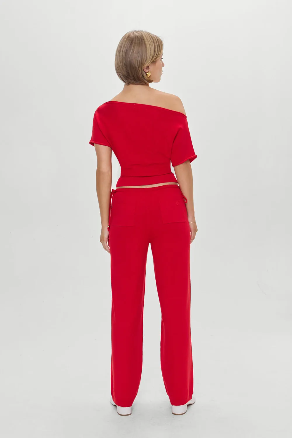 Breeze Low Rise Knit Pants - Heartstrings sold by Frankie's Bikinis product image thumbnail 5