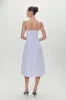 Reign Polka Dot Maxi Dress - White Polka Dot sold by Frankie's Bikinis