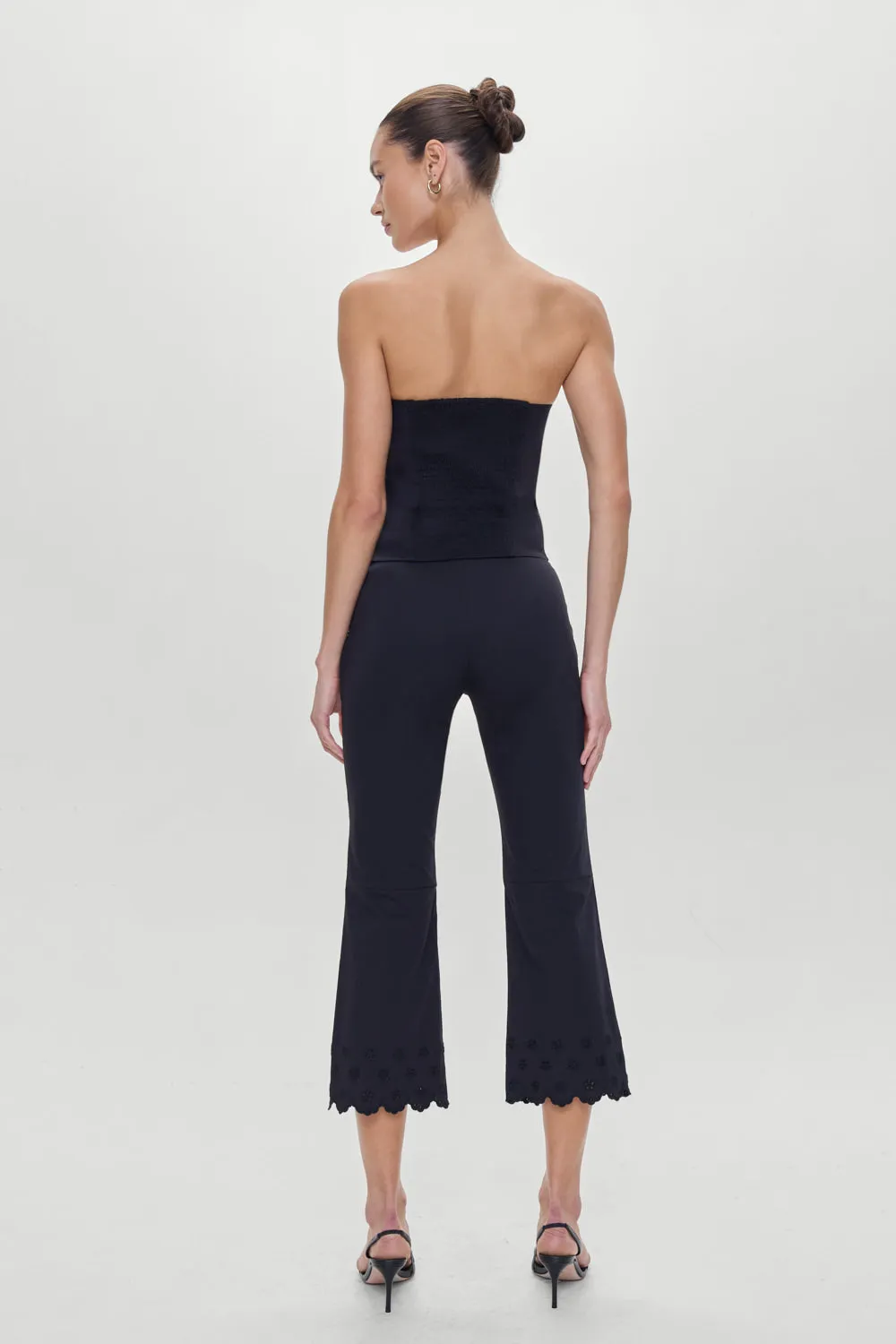 Twilight Embroidered Corset Top - Black sold by Frankie's Bikinis product image thumbnail 4