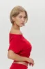 Montecito Boat Neck Knit Shirt - Heartstrings sold by Frankie's Bikinis