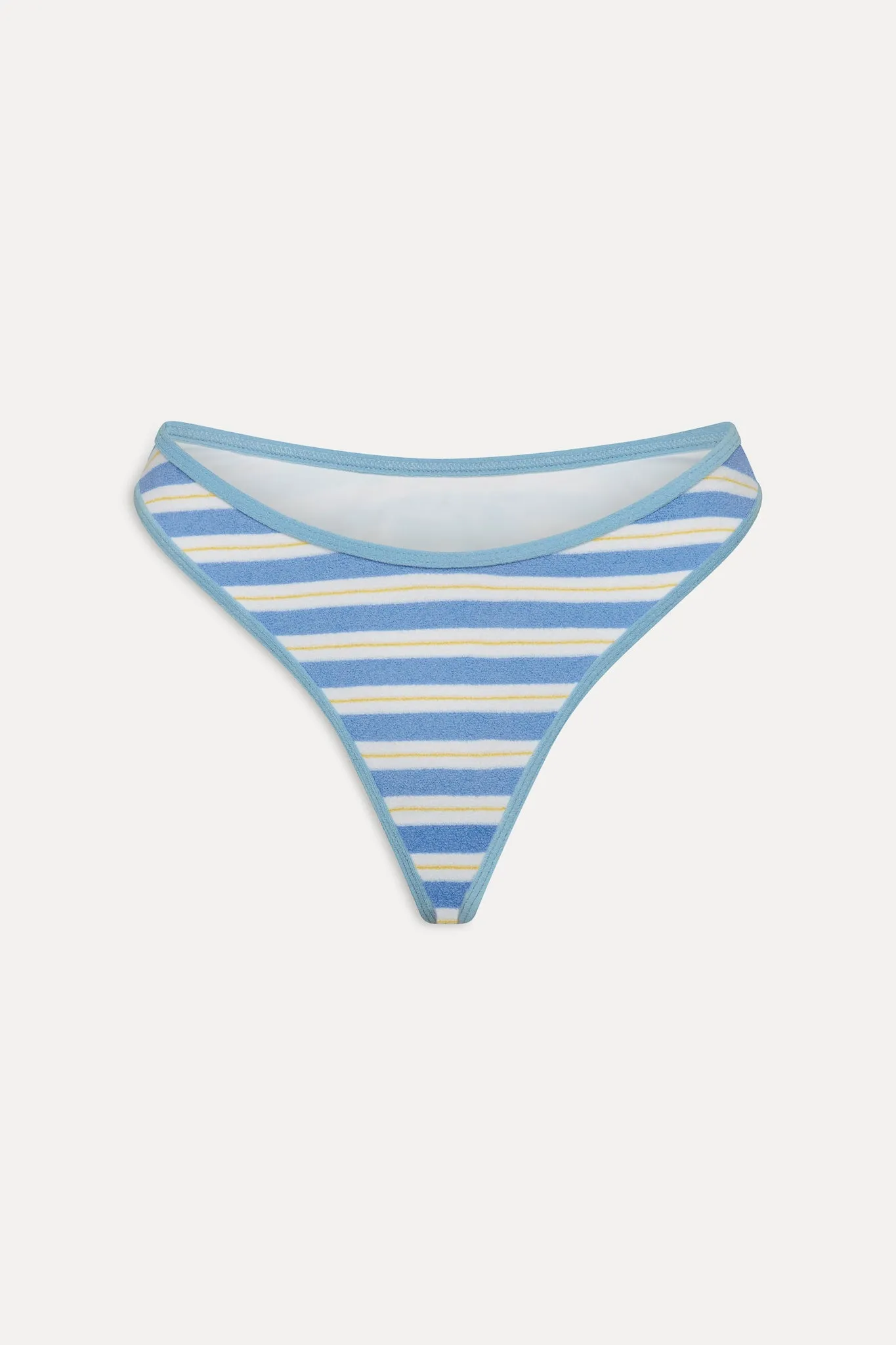 Dove Striped Bikini Bottom - Ashbury Stripe sold by Frankie's Bikinis product image thumbnail 3