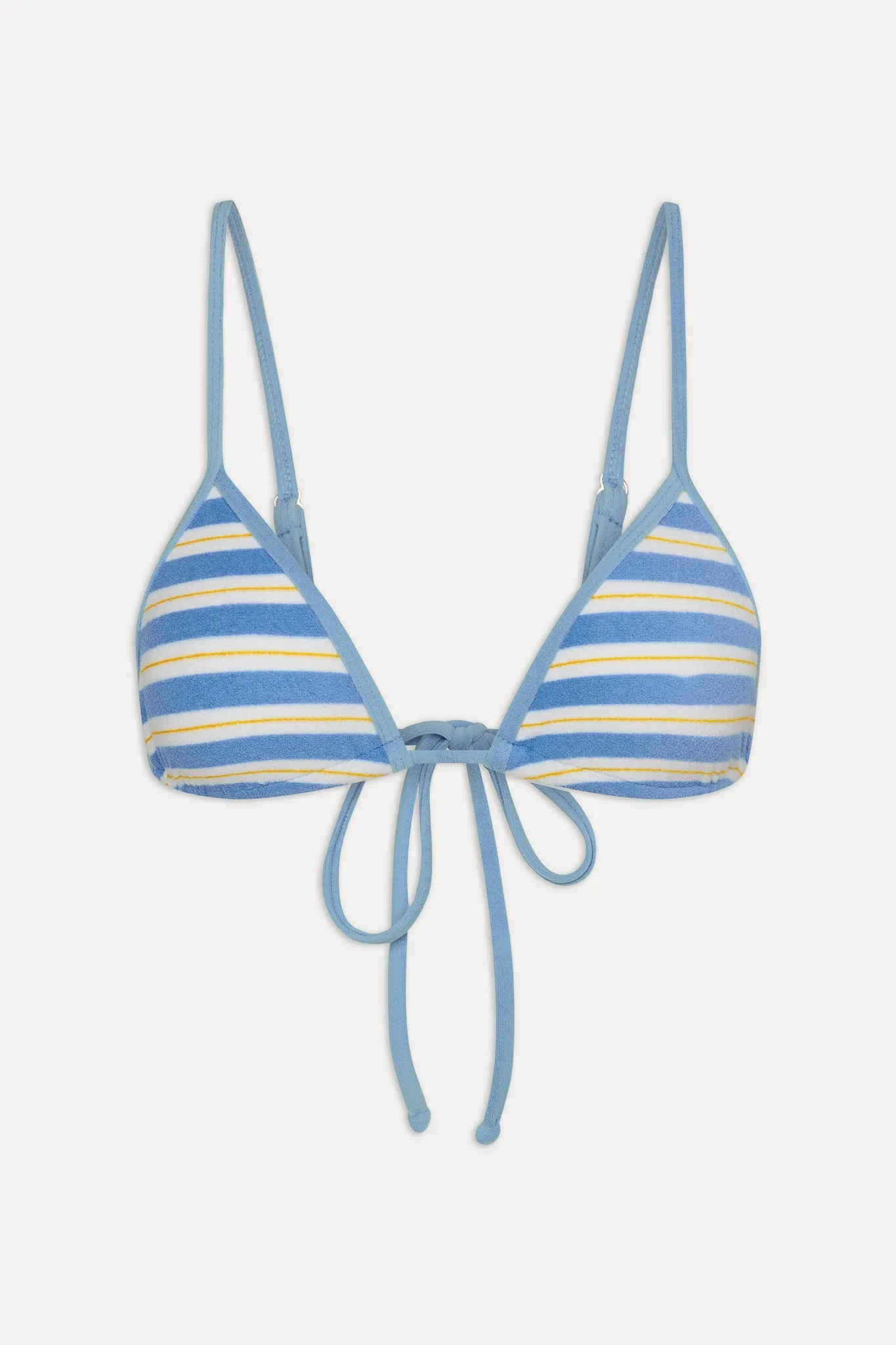 Lumia Striped Triangle Bikini Top - Ashbury Stripe sold by Frankie's Bikinis product image thumbnail 3