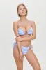 Tia Skimpy String Bikini Bottom - Ashbury Stripe sold by Frankie's Bikinis