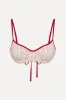 x BELLA HADID Cola Underwire Bikini Top - Strawberry Polka Dot sold by Frankie's Bikinis
