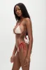 x BELLA HADID Mackenzie String Bikini Bottom - Strawberry Polka Dot sold by Frankie's Bikinis