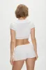 x BELLA HADID Little Miss Mini Shorts - Salt Air Eyelet sold by Frankie's Bikinis