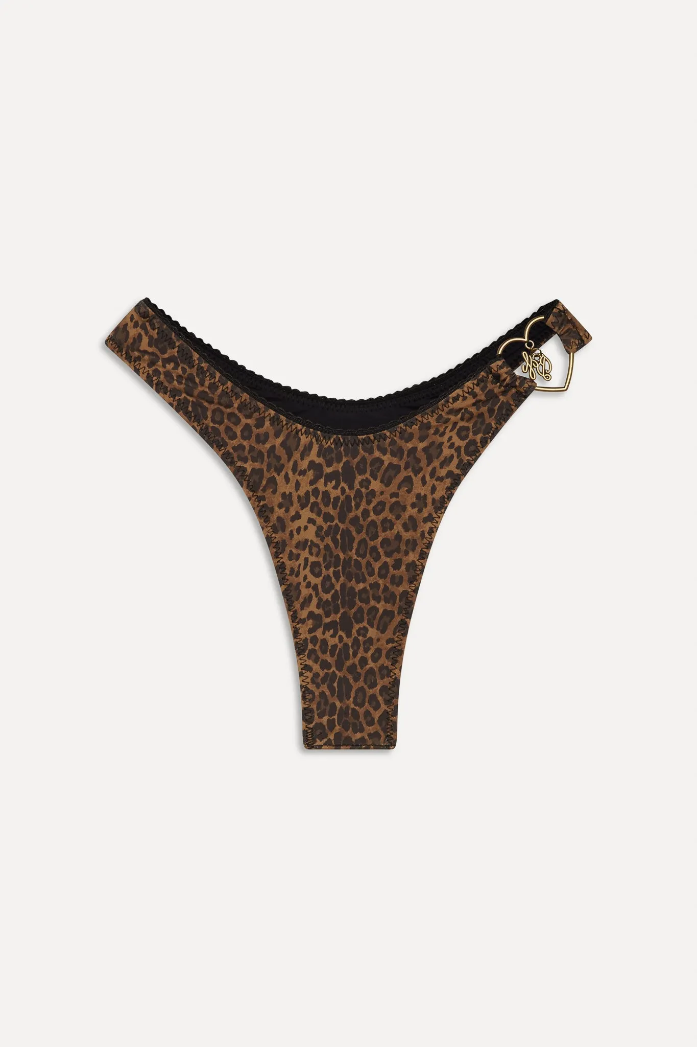 x BELLA HADID Full Moon Bikini Bottom - Lucky Leopard sold by Frankie's Bikinis product image thumbnail 3