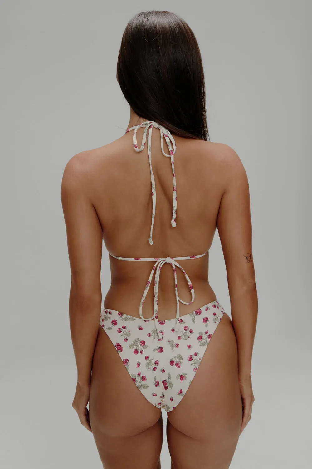 Dove Bikini Bottom - Strawberry Field sold by Frankie's Bikinis product image thumbnail 5