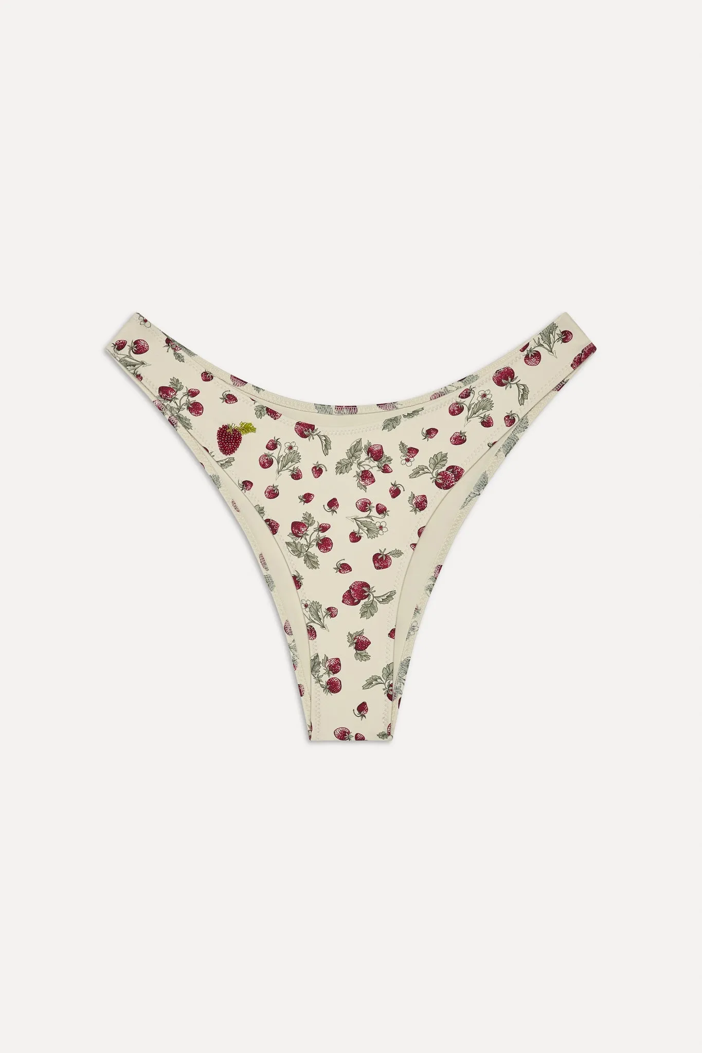 Dove Bikini Bottom - Strawberry Field sold by Frankie's Bikinis product image thumbnail 3