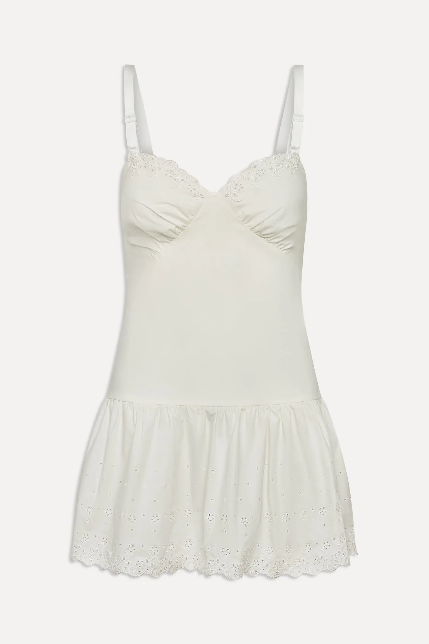 Willa Cotton Mini Dress - Spring Cloud sold by Frankie's Bikinis product image thumbnail 3