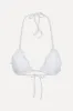 Tidal Eyelet Triangle Bikini Top - Spring Cloud sold by Frankie's Bikinis