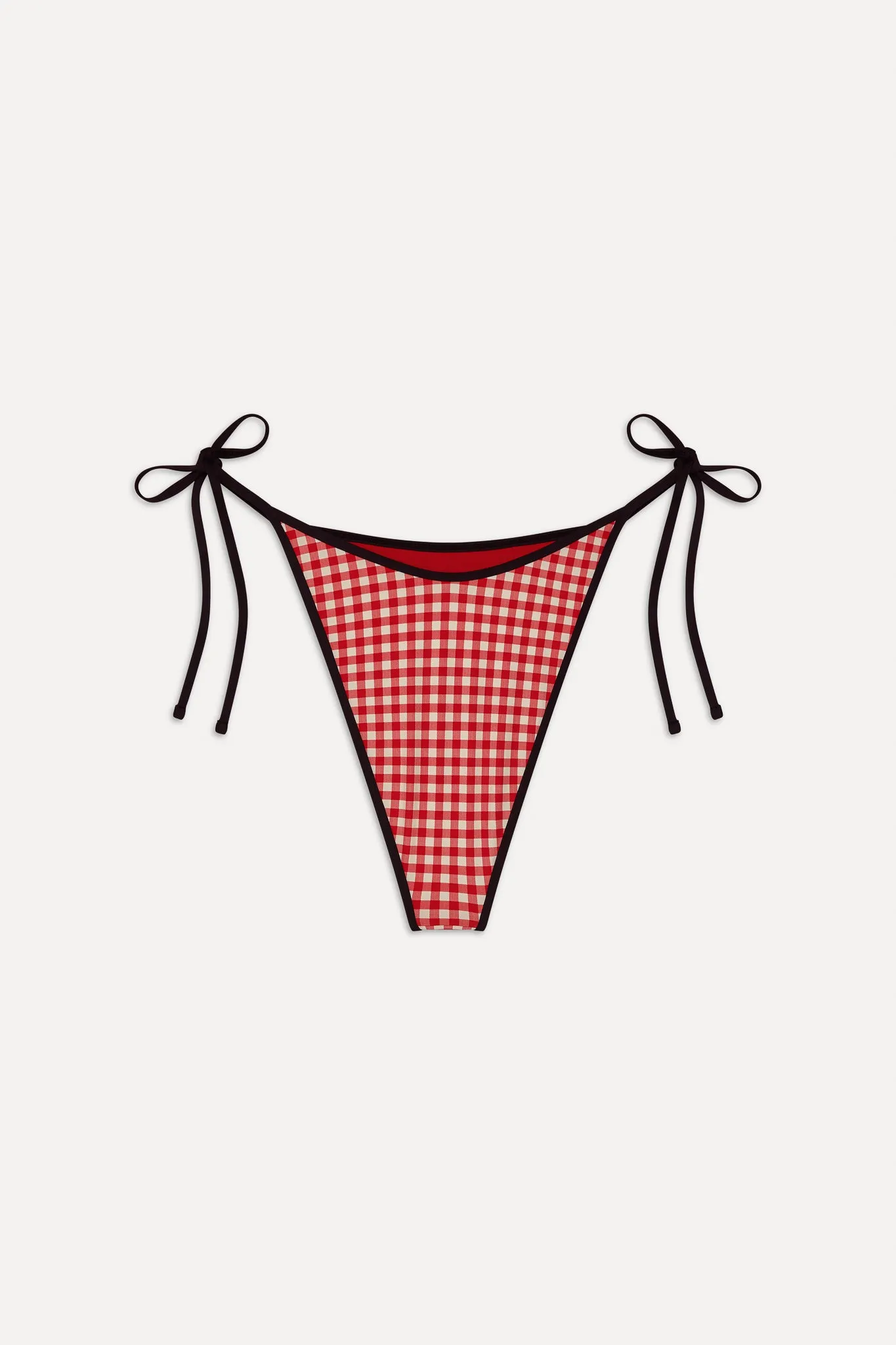 Romeo Cheeky String Bikini Bottom - Cherry Picnic sold by Frankie's Bikinis product image thumbnail 3