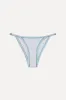 Luna Cheeky Eyelet Bikini Bottom - Spring Cloud sold by Frankie's Bikinis