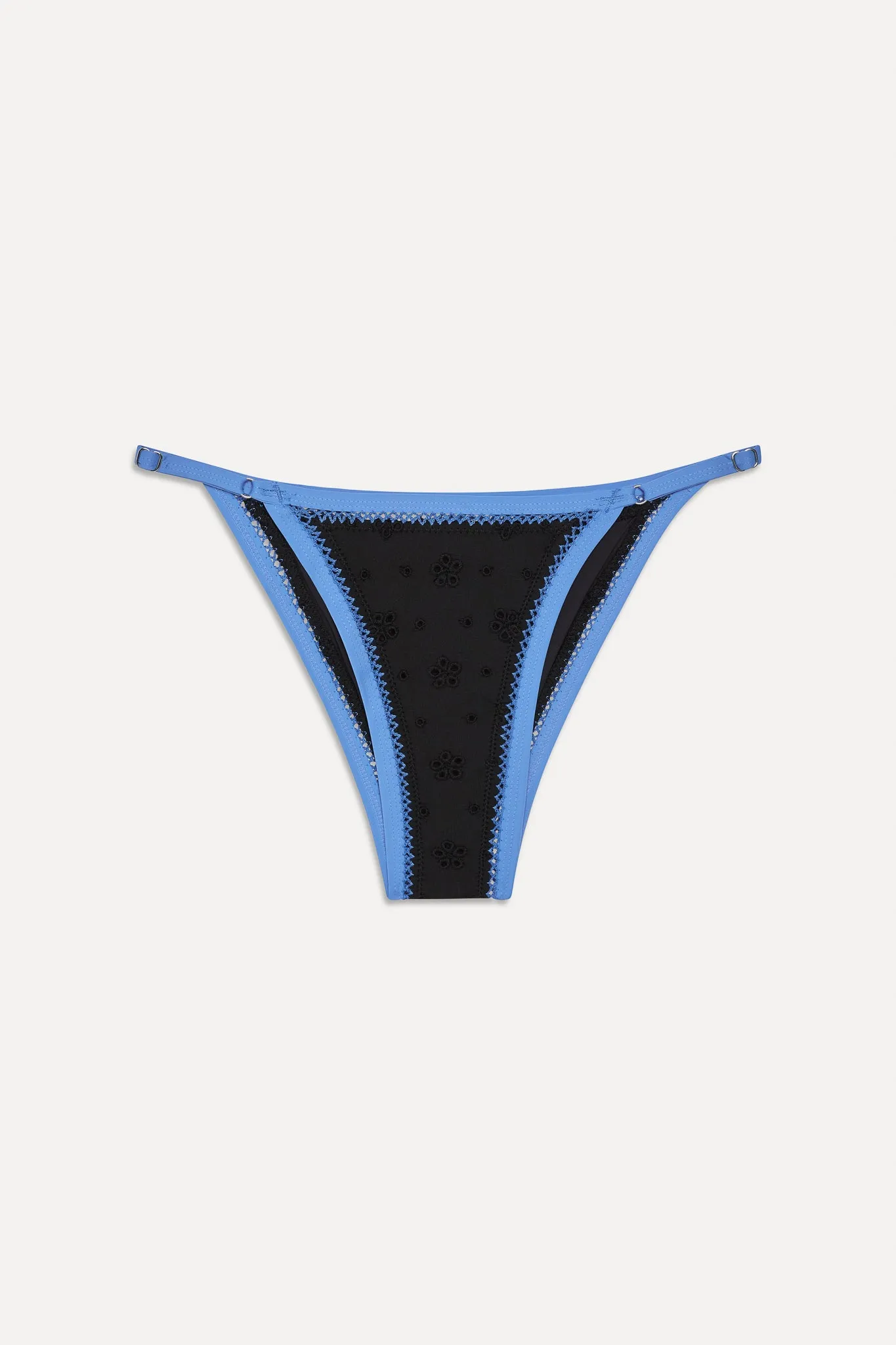 Luna Cheeky Eyelet Bikini Bottom - Eclipse sold by Frankie's Bikinis product image thumbnail 3