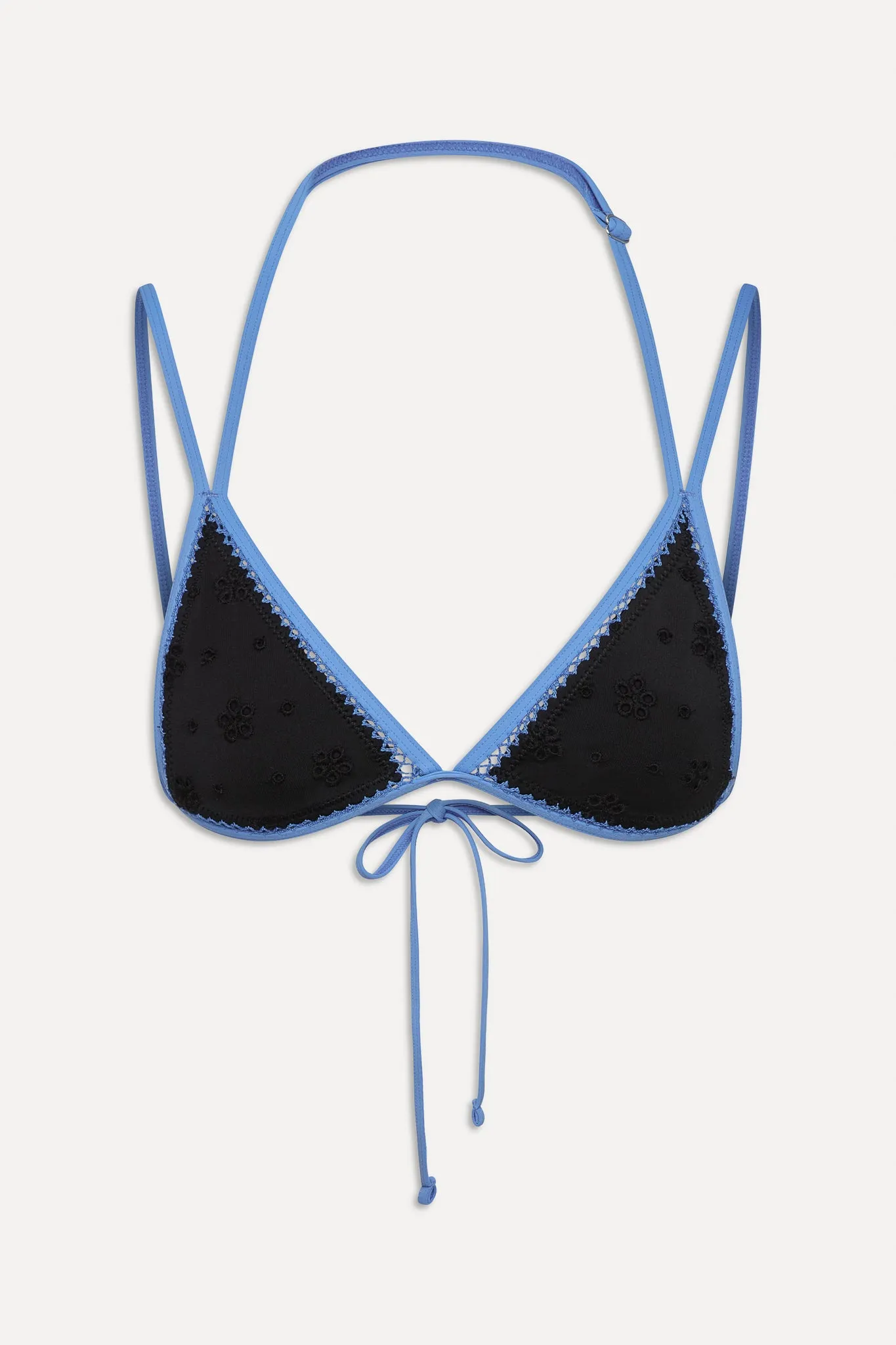 Luna Eyelet Bikini Top - Eclipse sold by Frankie's Bikinis product image thumbnail 3