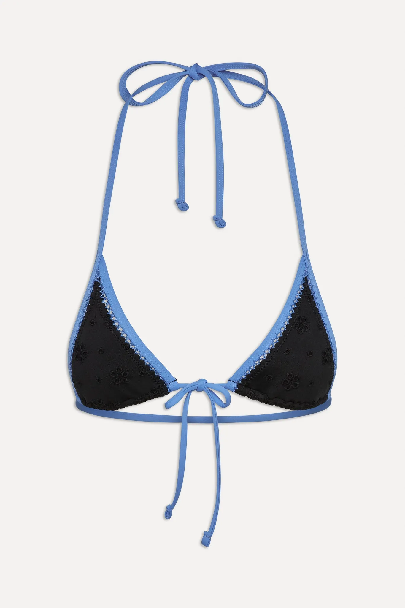Paradise Eyelet Halter Bikini Top - Eclipse sold by Frankie's Bikinis product image thumbnail 3
