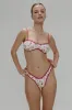 Full Moon Micro Bikini Bottom - Strawberry Field sold by Frankie's Bikinis