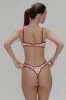 Full Moon Micro Bikini Bottom - Strawberry Field sold by Frankie's Bikinis