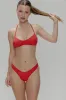Full Moon Micro Bikini Bottom - Spice Dot sold by Frankie's Bikinis