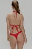 Full Moon Micro Bikini Bottom - Spice Dot sold by Frankie's Bikinis