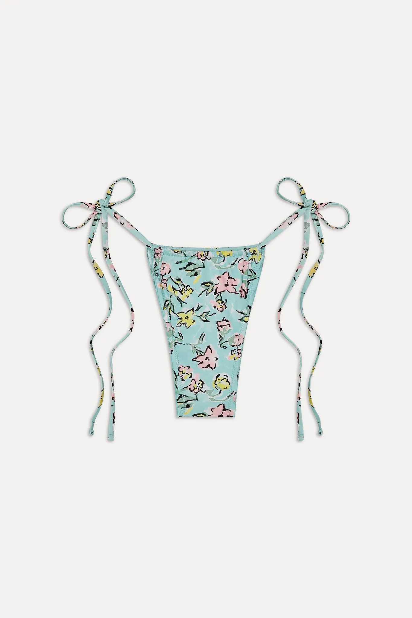 Tidal Micro String Bikini Bottom - Pastel Peony sold by Frankie's Bikinis product image thumbnail 3