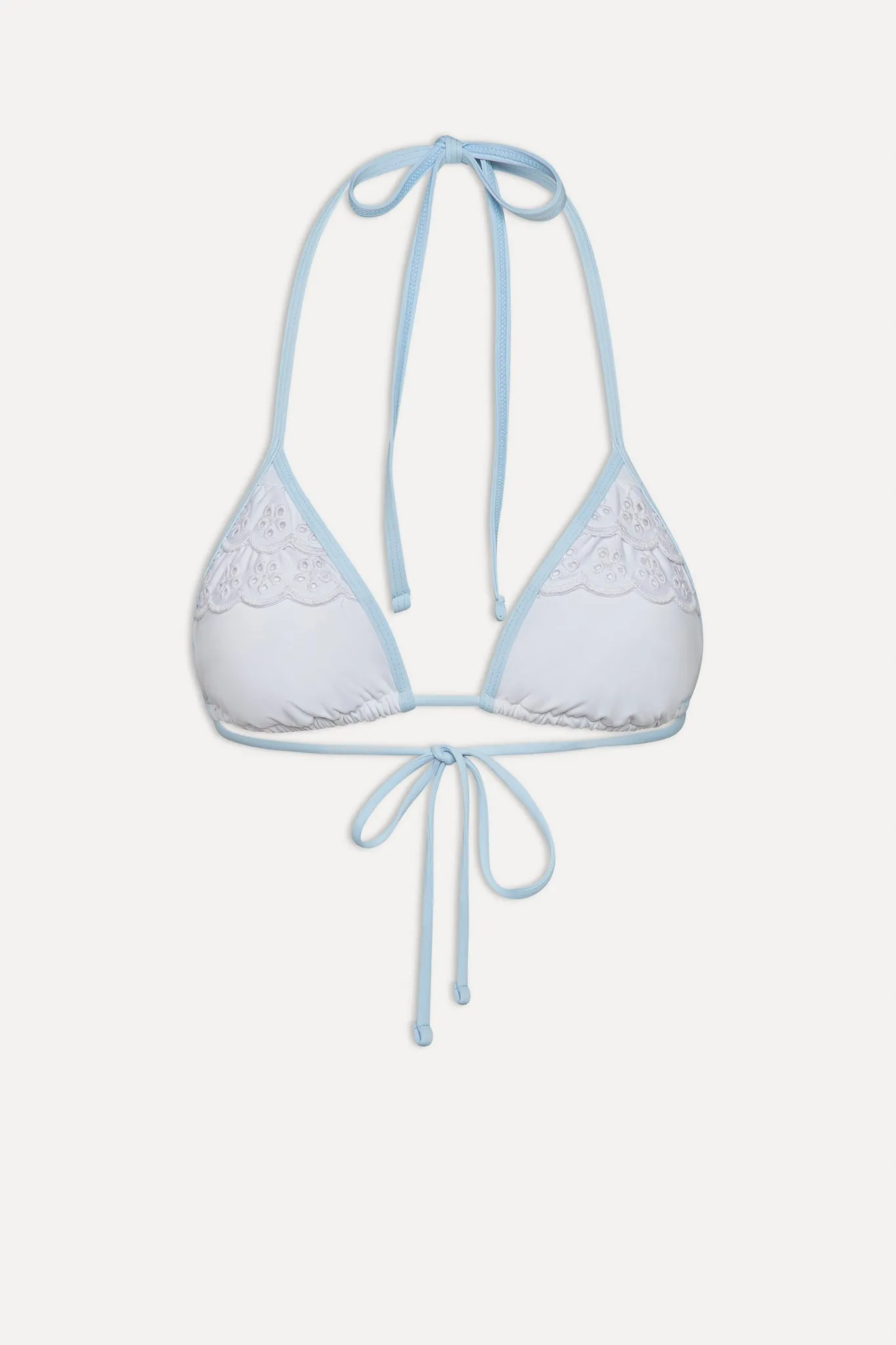 Nick Skimpy Triangle Bikini Top - Spring Cloud sold by Frankie's Bikinis product image thumbnail 3