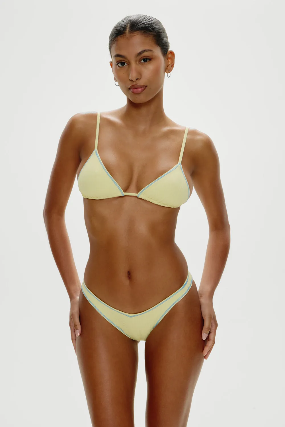 Lumia Triangle Bikini Top - Honeycomb sold by Frankie's Bikinis product image thumbnail 2