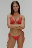 Mackenzie Cheeky String Bikini Bottom - Cherry sold by Frankie's Bikinis