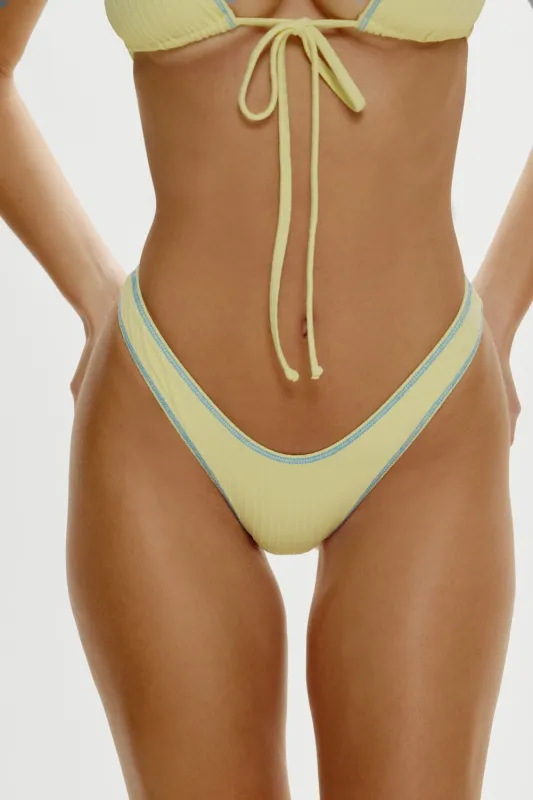 Full Moon Micro Bikini Bottom - Honeycomb sold by Frankie's Bikinis