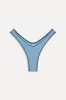 Full Moon Micro Bikini Bottom - Blue Vanilla sold by Frankie's Bikinis