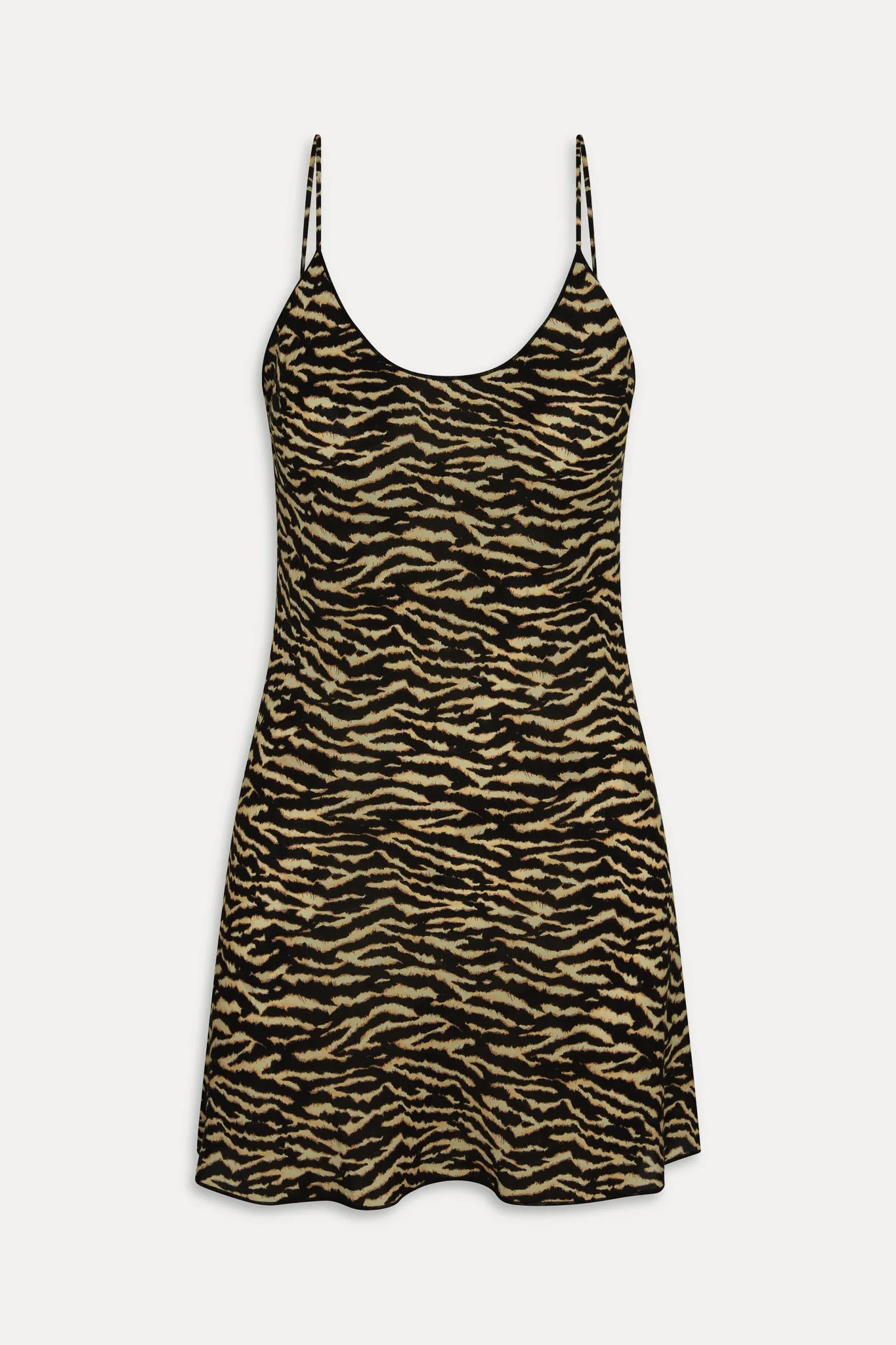 x Réalisation Par Luz Mini Slip Dress - Vintage Tiger sold by Frankie's Bikinis product image thumbnail 3
