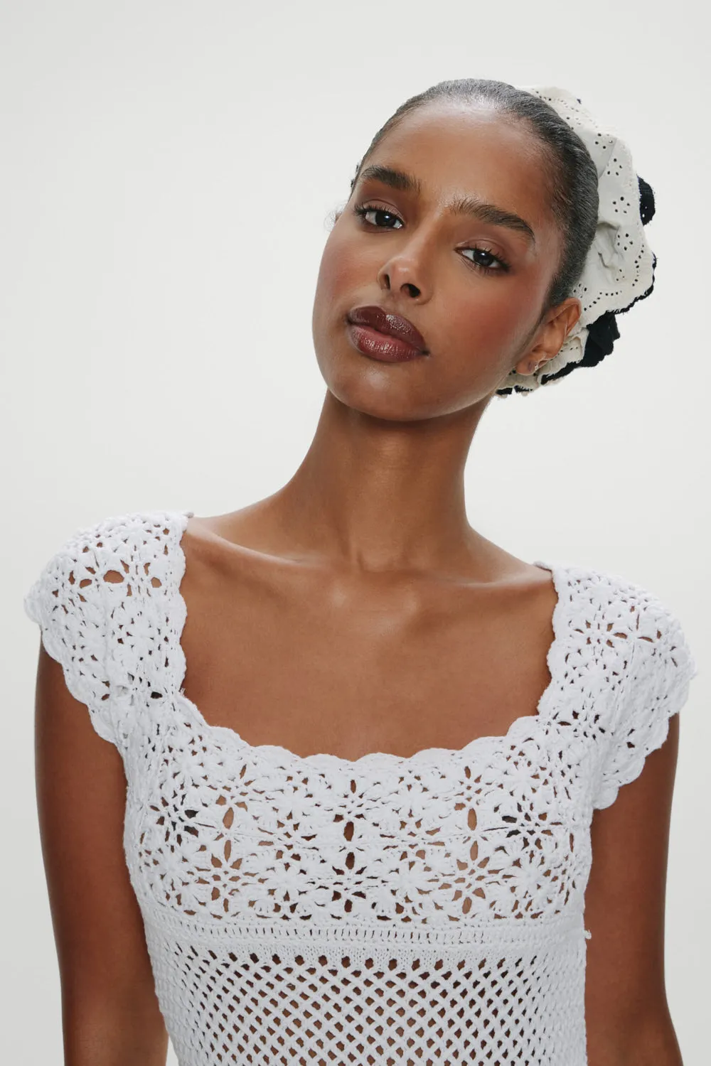 Eloise Crochet Mini Dress - Angel's Meadow sold by Frankie's Bikinis product image thumbnail 5