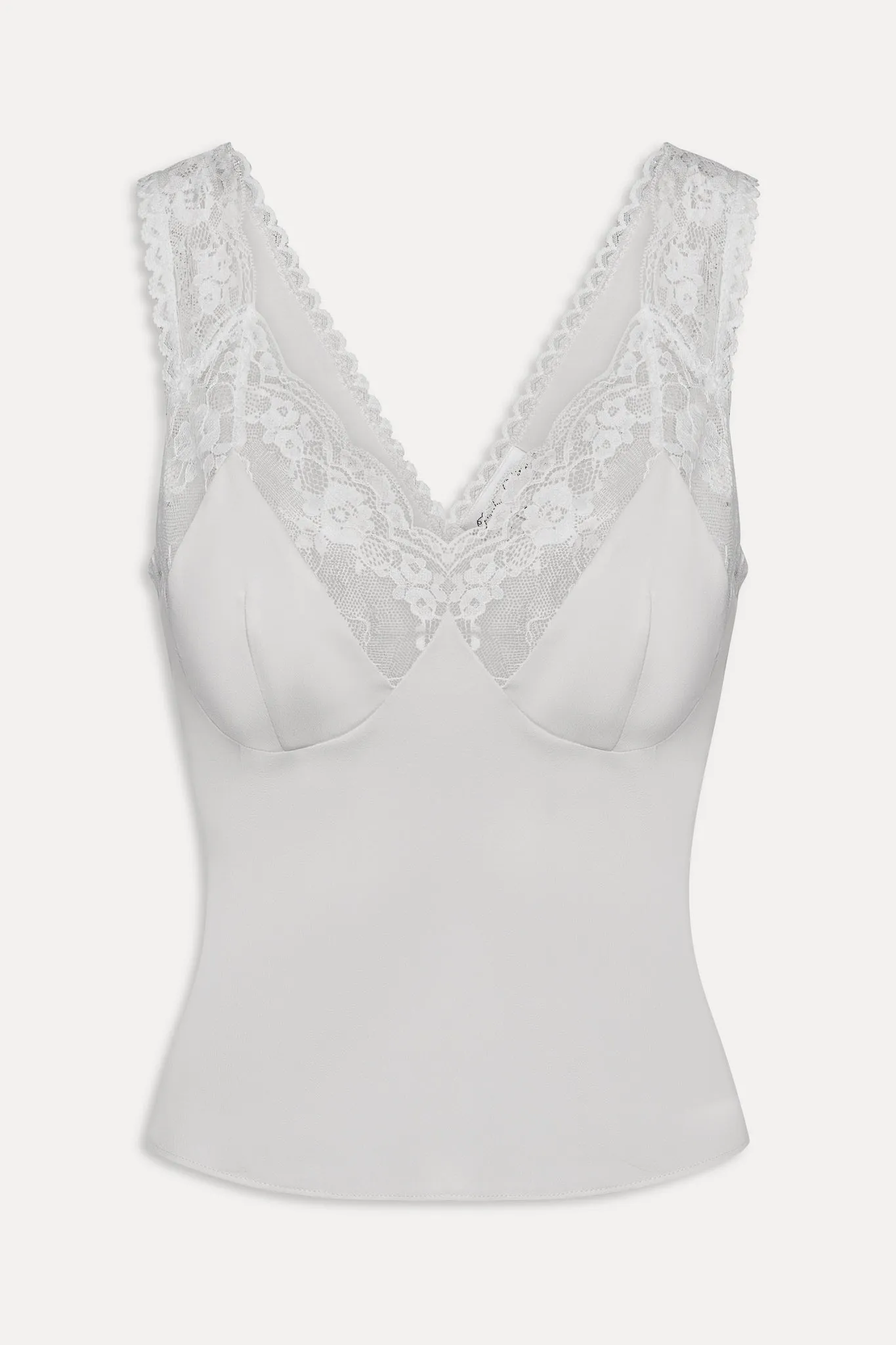 Harper Satin Lace Top - Heaven sold by Frankie's Bikinis product image thumbnail 3