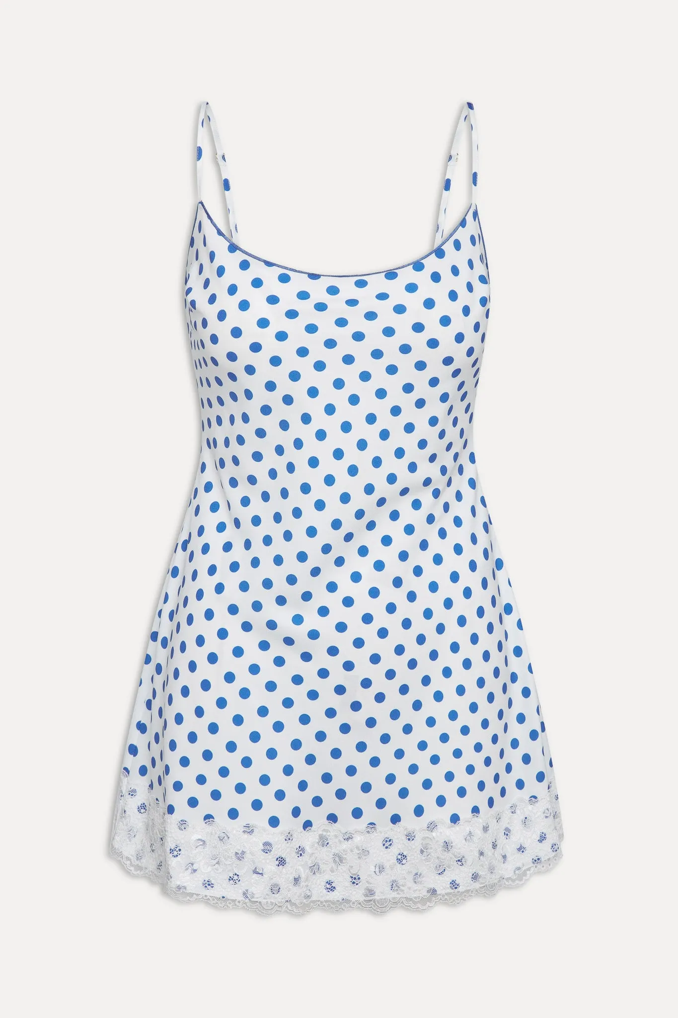 Delaney Polka Dot Mini Dress - Delicate Dot sold by Frankie's Bikinis product image thumbnail 3