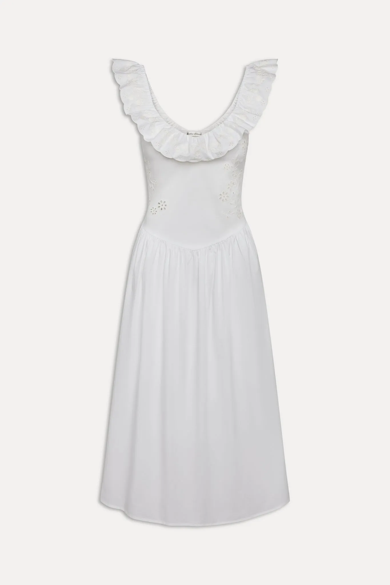 Georgia Cotton Embroidered Midi Dress - Angel's Meadow sold by Frankie's Bikinis product image thumbnail 3