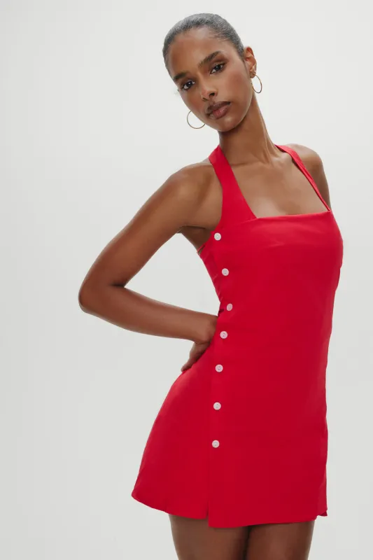 West Cotton Wrap Mini Dress - Barn Dance sold by Frankie's Bikinis