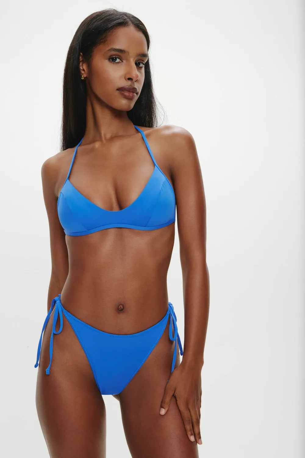Romeo Cheeky String Bikini Bottom - Lake Blue sold by Frankie's Bikinis product image thumbnail 5